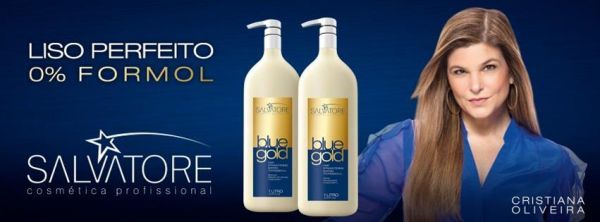 Salvatore Profissional Progressiva Blue Gold Sem Formol !!!