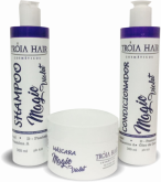 Troia hair kit manutenção p/ cabelos loiros - 3 passos