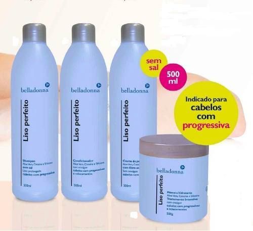 Belladonna KIT LISO PERFEITO 500ML