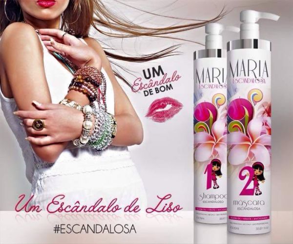 Escova progressiva Maria Escandalosa original - 2x1000 ML