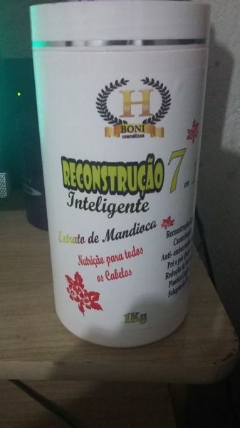 Reconstrução inteligente 7 em 1 -H Boni cosméticos 1 kg